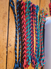 Load image into Gallery viewer, Handmade muletape lead ropes with removable snaps