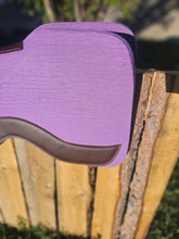 Load image into Gallery viewer, Lilac butterfly saddle pad
