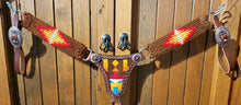 Load image into Gallery viewer, Leather and mohair breastcollar
