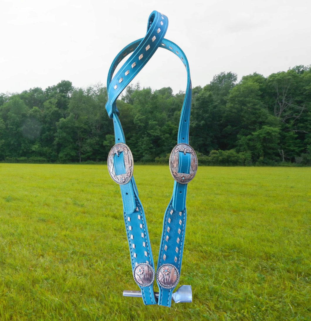 Short cheek headstall