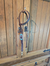 Load image into Gallery viewer, Short cheek quick change headstall
